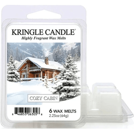 Kringle Candle Cozy Cabin - Wosk zapachowy potpourri, 64 g