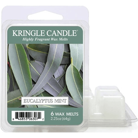 Kringle Candle Eucalyptus Mint - Wosk zapachowy potpourri, 64 g