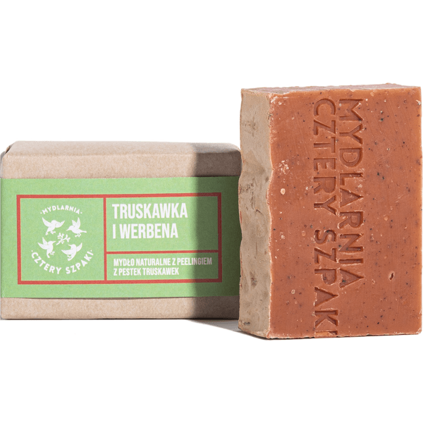 Mydło w kostce – Truskawka i werbena