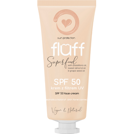 Fluff Krem SPF 50 wyrównujący koloryt skóry, 50 ml