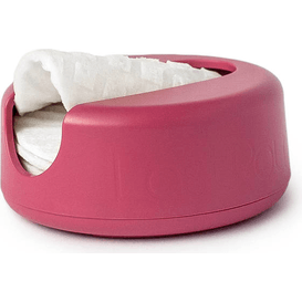 LastObject LastRound - Zestaw wielorazowych płatków kosmetycznych w czerwonym etui, 7 szt.
