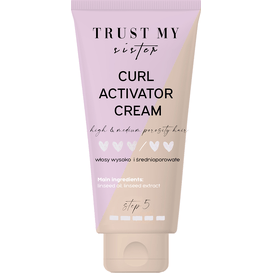 Trust My Sister Krem do stylizacji włosów kręconych - curl activator cream, 150 ml