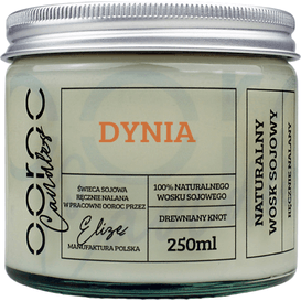 Ooroc Świeca sojowa w słoiku - Dynia, 250 ml