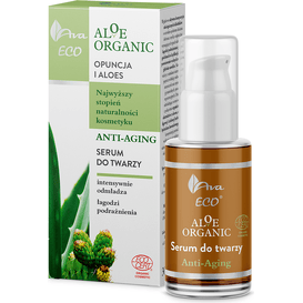 AVA Laboratorium Aloe Organic - Serum do twarzy anti-aging, 30 ml