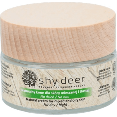 Naturalny krem dla skóry mieszanej i tłustej Shy Deer