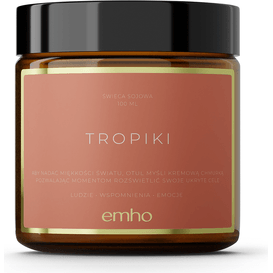 EMHO Świeca sojowa Tropiki, 100 ml