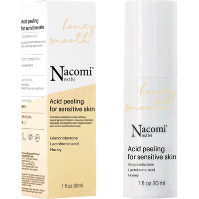 Next level - Peeling kwasowy dla skóry wrażliwej Nacomi