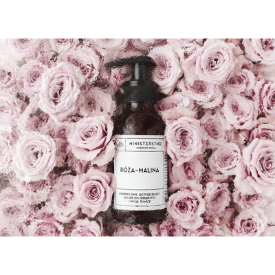 Hydrofilowy olejek do demakijażu - Róża-malina Ministerstwo Dobrego Mydła