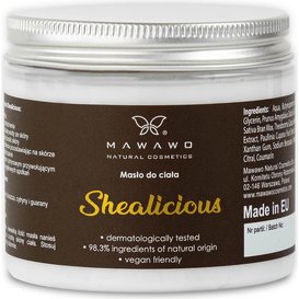 Mawawo Masło do ciała Shealicious, 200 ml