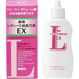 Kaminomoto Ladies EX - Tonik wcierka do włosów i skóry głowy dla kobiet, 150 ml