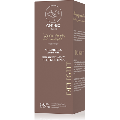 Ritualia - Delight - Rozświetlający olejek do ciała OnlyBio
