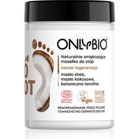OnlyBio Foot - Naturalnie zmiękczające masełko do stóp, 90 ml