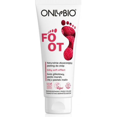 Foot - Naturalnie złuszczający peeling do stóp OnlyBio