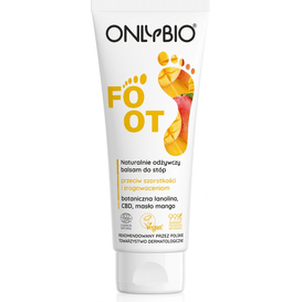 OnlyBio Foot - Naturalnie odżywczy balsam do stóp, 75 ml
