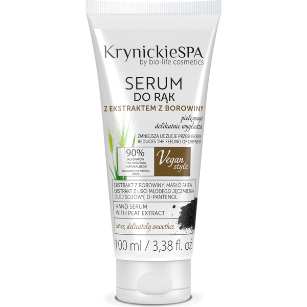 Borowinowe serum do rąk