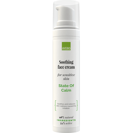 Avebio Łagodzący krem do twarzy do cery wrażliwej - State Of Calm, 50 ml