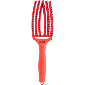 Olivia Garden Finger Brush Neon Orange - Szczotka do rozczesywania włosów