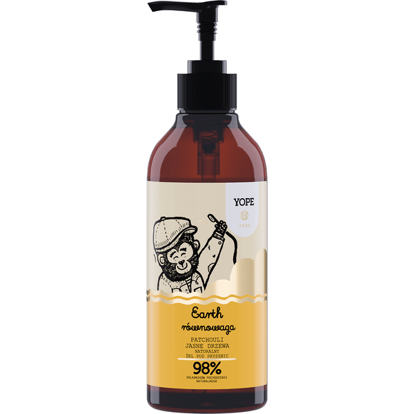 Earth – Żel pod prysznic – Patchouli i jasne drzewa – Soul