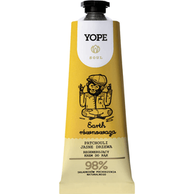 Yope Earth - Krem do rąk - Patchouli i jasne drzewa - Soul, 50 ml