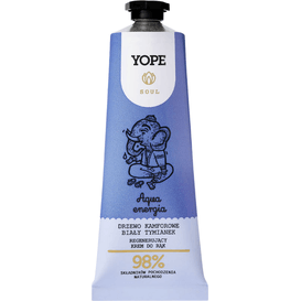 Yope Aqua - Krem do rąk - Drzewo kamforowe i biały tymianek - Soul, 50 ml
