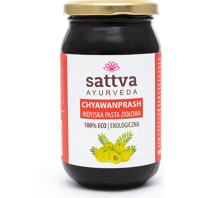 Indyjska pasta ziołowa - Chyawanprash Sattva Ayurveda