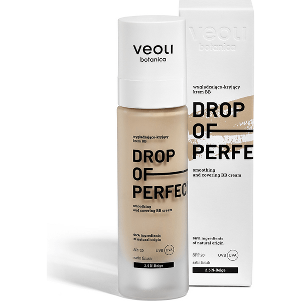 Drop of perfection wygładzająco-kryjący krem BB – odcień BEIGE (2.5 N)