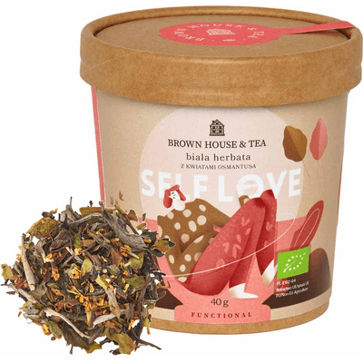 Self Love - biała herbata z kwiatami osmantusa Brown House & Tea