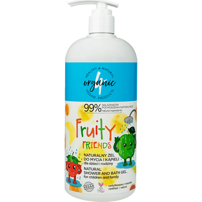Żel do mycia i kąpieli dla dzieci i rodziny - Fruity 4organic