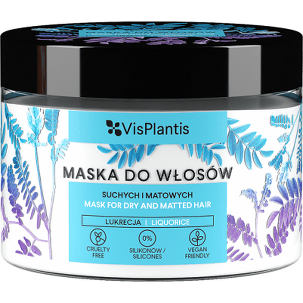 Maska do włosów suchych i matowych – lukrecja + lipa + prawoślaz