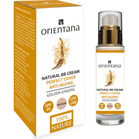 Orientana Naturalny Krem BB SPF 30 - MEDIUM, 30 ml