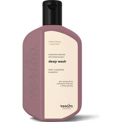 Deep Wash - szampon mocno oczyszczający Resibo
