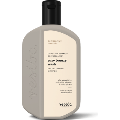 Easy Breezy Wash codzienny szampon oczyszczający - szampon delikatny Resibo