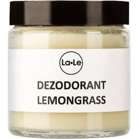 La-Le Kosmetyki Dezodorant ekologiczny w kremie - Lemongrass, 120 ml