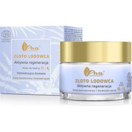 AVA Laboratorium Złoto lodowca - Krem do twarzy - Aktywna regeneracja dzień / noc Złoto Lodowca, 50 ml