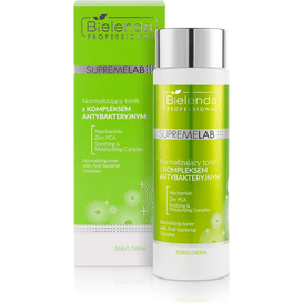 Bielenda SupremeLab Sebio Derm - Normalizujący tonik z kompleksem antybakteryjnym, 200 ml
