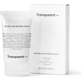 Transparent Lab Retinal Age Reverse Cream - przeciwstarzeniowy krem z retinalem, 50 ml