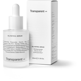 Transparent Lab Oil Patrol Serum - Serum matujące do skóry tłustej i mieszanej, 30 ml