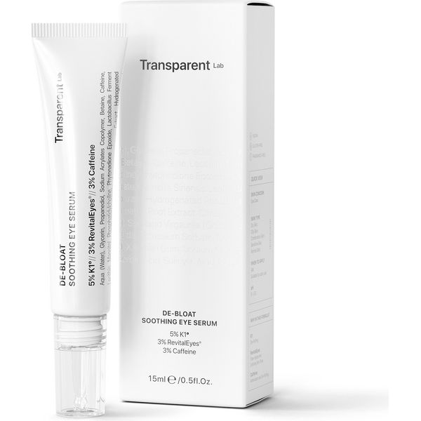De-Bloat Soothing Eye Serum – Kojące serum pod oczy z kofeiną