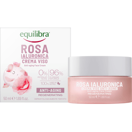 Equilibra Rosa - Różany krem przeciwzmarszczkowy z kwasem hialuronowym, 50 ml