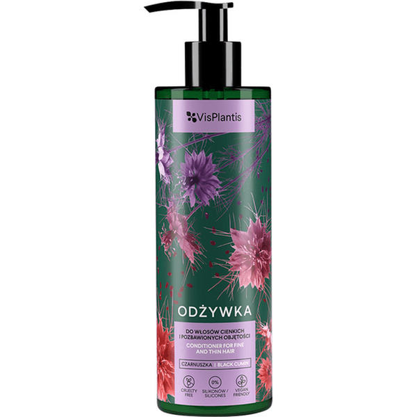 Odżywka do włosów cienkich i pozbawionych objętości – czarnuszka + bawełna + len