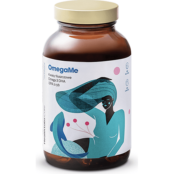 OmegaMe 60 kapsułek – Kwasy tłuszczowe Omega 3 EPA i DHA z ryb