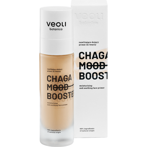 Nawilżająco-kojący PRIMER do twarzy Chaga Mood Booster