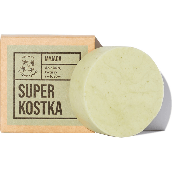 Superkostka myjąca – do ciała, twarzy i włosów