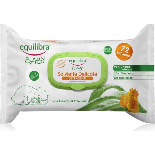 Delikatne chusteczki oczyszczające dla dzieci