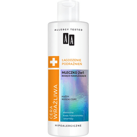 AA Cosmetics Cera Wrażliwa - mleczko 2w1 kojąco-nawilżające, 200 ml