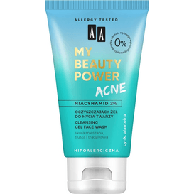 AA Cosmetics My Beauty Power Acne - oczyszczający żel do mycia twarzy, 150 ml