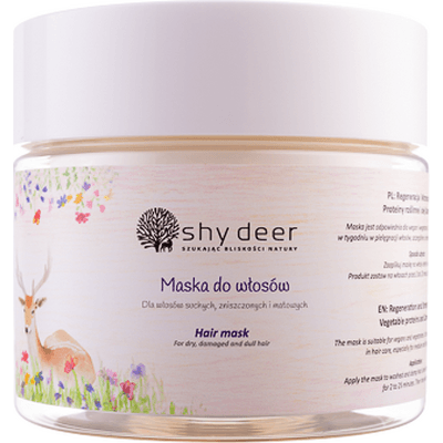 Maska do włosów  - dla włosów suchych, zniszczonych i matowych Shy Deer