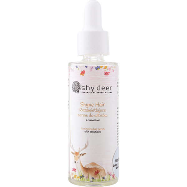 Serum rozświetlające do włosów z ceramidami – Shyne Hair