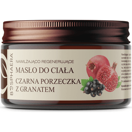 Bosphaera Nawilżająco regenerujące masło do ciała - Czarna porzeczka z granatem, 200 g