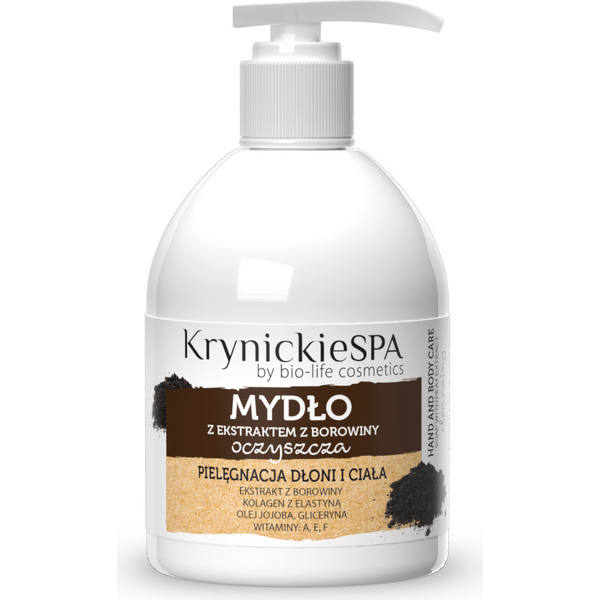 Mydło borowinowe w płynie